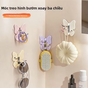 PISSA | Rotatable Butterfly 3-in-1 Heavy Duty Adhesive Corner Hooks