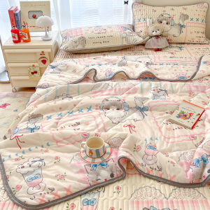 Suxuan | Cooling Student Dormitory Icy Silk Latex Bedding Set