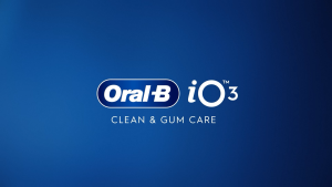 Oral-B iO 3 Clean & Gum Care Electric Toothbrush Ice Blue 1 Handle 1 Clean & Gum Protect Brush Head