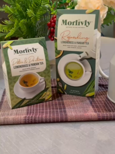 7 Sachets [s] Lemongrass & Pandan Tea READY STOCK Refreshing [Morlivly]