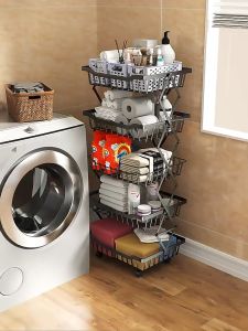 ชนิด: ชั้นวางเหล็ก 3/4/5 ชั้น พร้อม 360 องศา และ ล้อหมุน โครง รวม กับ อุปกรณ์ในการเก็บ พร้อมส่ง