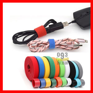 Dây Quấn Thu Gọn Tai Nghe Cáp Sạc Dây Cột Dây Điện Dây Băng Gai