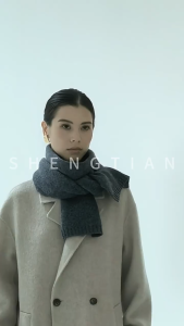 🇸🇬(4colors) 100% Wool Scarf Teenager Women Soft Knitted Autumn Winter Warm Scarf Scarves