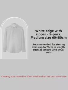 SIVASS | Transparent Suit and Coat Protective Cover
