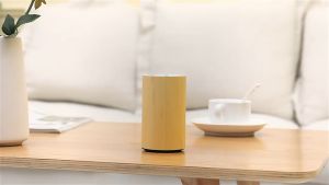 Bamboo Smart Waterless Wireless Aromatherapy Diffuser Essential Oil Car Nebulizer for Home Car Office