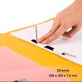 1 Pcs Map Spring File Folio / Map Plastik Snelhecter Folio. 