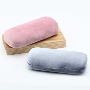 Handmade Plush Eyeglass Case Protective Stress-resistant for Reading Glasses Prescription Sunglasses Frame Storage Box