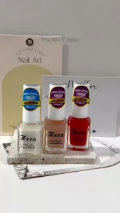 Sơn Siêu Dưỡng và Bóng Móng Hera 15ml dưỡng móng tay chân