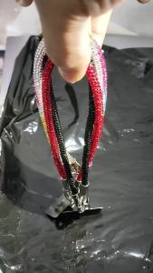 Luxury Bling Rhinestone Phone Wrist Strap Sparkly Crystal Hand Lanyard Universal Phone Charm for iPhone Android Samsung