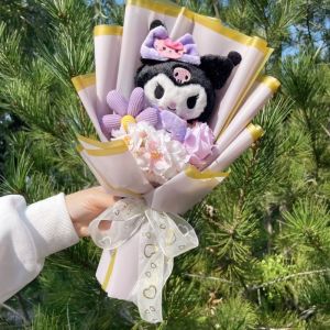 Sanrio | Artificial Flowers Creative Sanrio Handmade Bouquets Christmas Birthday Valentine Graduation Mother Gifts