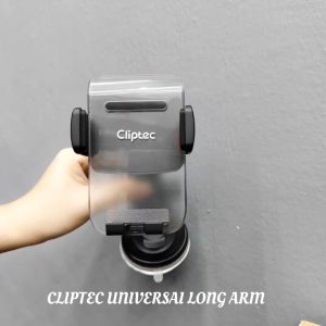 CLIPTEC MCH551 UNIVERSAL LONG ARM 360̊ ROTATION CAR PHONE HOLDER