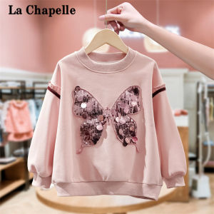 La Chapelle | Bộ Áo Hoodie Và Quần Bé Gái Phong Cách Casual Mùa Thu