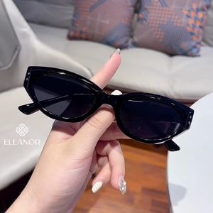 Kính râm nam nữ Eleanor Accessories bầu dục kính mắt cá tính phụ kiện trang sức thời trang 10656