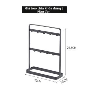 YYBAIO | Giá Treo Khóa Sắt Gắn Tường Không Cần Khoan
