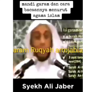 Garam Ruqyah ARROJABIAH 100% ORIGINAL 1kg Media Rukiyah mandiri Sudah diasma