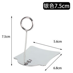 Beech Price Board-Seat Cake Label Clip Bakery Solid Wood Label Holder Baking Shop Price Tag Clip Table Card Reception Label-Seat