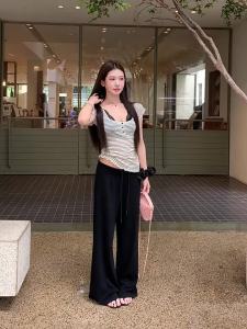 Summer New Design Stripe Youthful T-Shirt