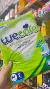 WE CARE PAMPERS DEWASA/ADULT DIAPERS/UKURAN M ISI 2