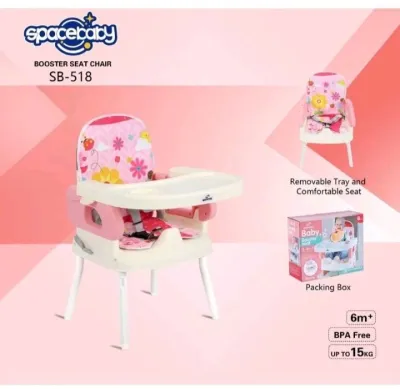 kursi makan anak/baby booster seat spacebaby SB 518 3in 1