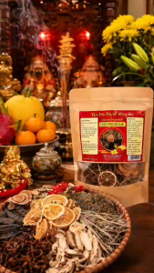 Combo 2 gói thảo mộc xông nhà 12  vị tẩy uế giúp thanh tẩy nhà cửa thu hút tài lộc côn trùng bồ kết.