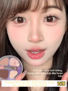 COLOUR FEEL | Bảng Màu Highlight và Contour 4 Màu Lì Kim Tự Tháp