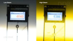 LUMINOSLED Lampu Depan Motor Mini Laser Projie Devil Eye RGB H6 & H4 Putih Kuning LS2 - NINE AUTOSERIES