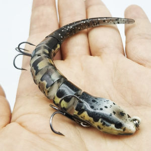 1pc Multi Segment Swimbait Fishing hard And Fishing Soft Slow Sinking Bass Fishing Lure Fishing Tackle For Freshwater Saltwate