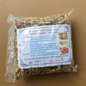 Combo 2kg Trà Sơn Mật Hồng Sâm Đông Trùng Táo Đỏ bổ thận mát gan đẹp da hỗ trợ giảm cân an thần dễ ngủ