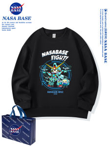 NASA BASE Kids Fleece Lined round Neck Sweatshirt Cartoon Optimus Prime Winter Set Boys Clothing Cotton Polyester Blend