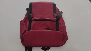 Tas Ransel Backpack Oxford Series Maroon