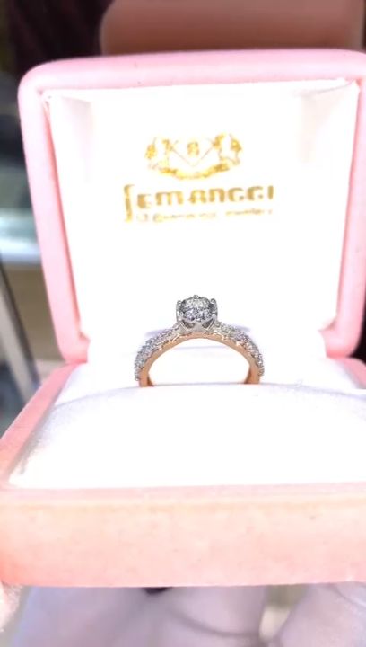Cincin Berlian Certified GIA Semanggi Wanita SMG 1974 Lazada