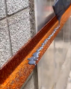 ✨No Sanding Needed DUBOR 2-in-1 Rust Converter Primer Paint for Metal Anti Rust Waterproof Coating Low Odor High Adhesion for Iron Steel Gate Fence Railing and Outdoor Use