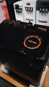 Mesin Cuci REIWA WS 0803MKBN / 0803MKBN 2 Tabung 7 Kg Mink Brown Garansi resmi