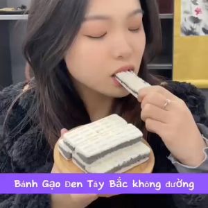 Bánh Gạo Đen Tây Bắc Ít Đường Không Chất Bảo Quản Làm Từ Bột Say Các Hạt Ngũ Cốc Tốt Cho Sức Khoẻ