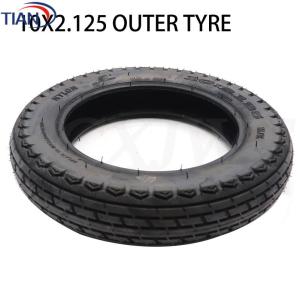10 Inch 10x2.125 Inner Tube Outer Tyre For Navee N40 HX X7 Swagtron Swagcycle Turboant X7 Rubber Tire Scooter Part
