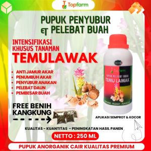 Pupuk Pelebat Buah Temulawak / Pupuk Tanaman Temulawak / Pupuk Khusus Temulawak / Pupuk Booster Temulawak / Pupuk Buah Rempah Temulawak