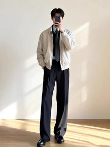 Mature Business Straight Trousers