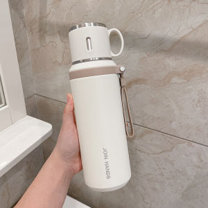 Cốc Nước Giữ Nhiệt Bằng Thép Không Gỉ Dung Tích Lớn 800ml Cốc Trà Cầm Tay Cho Nam Và Nữ Cốc Đựng Trà Bằng Thép Không Gỉ Có Nắp