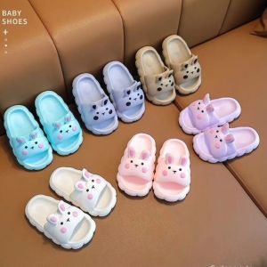 SK-S60 Sandal Anak Perempuan Motif Kelinci Lucu / Sendal Selop Rabbit Selop Karet Empuk Anak