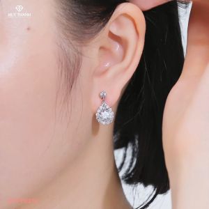 Bông Tai Vàng 14k BTPTB318 Huy Thanh Jewelry