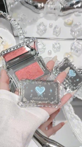 [BARU!]GOGO TALES Magic BlushGems Crystal Velvet Matte Blush On Powder Pigmented Natural Look Ringan Halus Warna Cantik Soft Colorfit Finish Babylike Cheek Perfect Face Makeup Cute Palette GT803