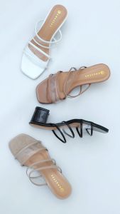 Amazeus HANNA Block Heels & Hak Tahu Mika Chunky Wanita