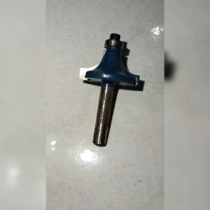 ROUNDING OVER BIT 1/4 x 3/8 inch 3/8" 9.5mm 10MM 10 mm biru merah kuning MATA PROFIL ROUTER profile kayu router bits flush trimmer hpl round over