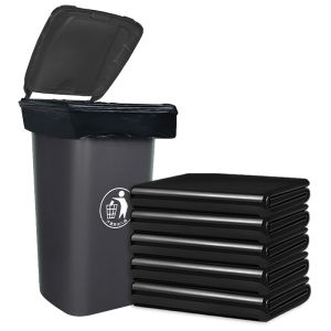 QINXINLIAN | Large Thick Black Garbage Bag 80*100cm