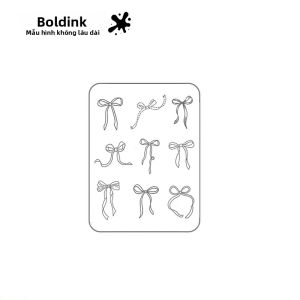 Magic Bowknot Hình Xăm Tạm Thời Miếng Dán Chống Thấm Nước Bán Vĩnh Viễn Kéo Dài Tới 15 Ngày Cho Lứa Tuổi Từ 14 Trở Lên Boldink B045-0810M