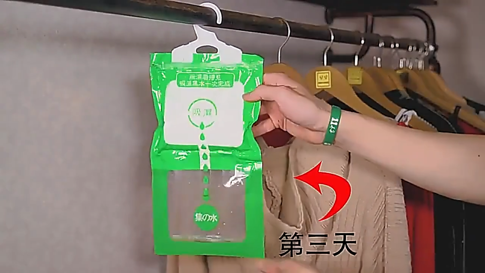 Hanging Dehumidifier Bag 100g 200g - Anti-Mold Odour Control For Room | Wardrobe Moisture Absorber