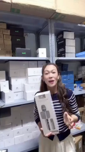 Micro karaoke Bluetooth YS98 micro cầm tay không dây âm bass trầm ấm song ca pin sạc