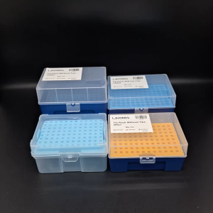 กล่องใส่ทิป PipetteTip box 96 ช่อง PP 10/200/1000/1250 ul กล่องทิป กล่องใส่ทิป Pipette - Lazada