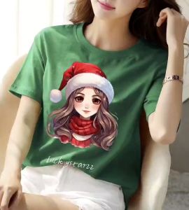 MOTIF NATAL/TERBARU/KAOS ONECK TERBARU/KAOS TRENDY/POLOS PRIA WANITA