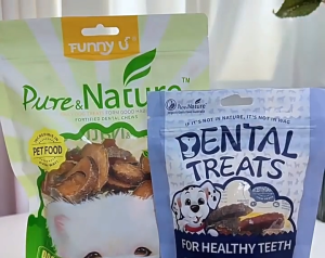 Bánh thưởng Sushi cho Chó Mèo gà vịt cuộn da cá hồi (mẫu mới) - Hara Pet Store